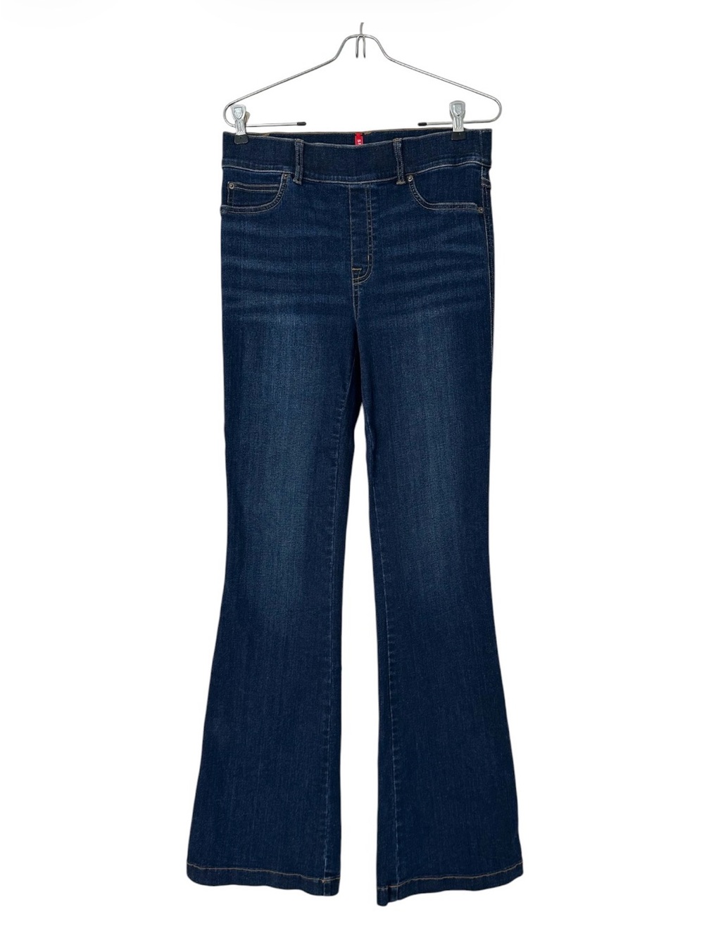 SPANX Flare Jeans Style Medium Blue Wash High Rise